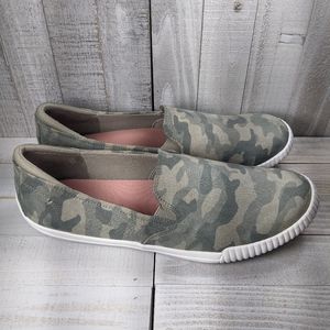Dr. Scholl's Jot It Down Camo Flat Slip On Women's